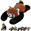 GUUTHQOR Weighted Stuffed Animal for Kids & Adults,The Panda Weighted Animal Plush,Hugging Pillow for Anxiety Relief&Sleep Support, Sloth Panda Koala Dinosaur Cuddly Toy (red panda,30cm)