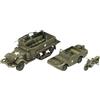 ACADEMY HOBBY MODEL KITS ACADEMY M3 U.S. Half Track & 1/4t Amphibian Vehicle 1:72 (japan import) [Toy] (japan import)