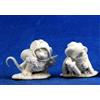 Pechetruite 2 x MOUSELING Thief And Assassin - Reaper Bones Miniatura per Gioco di Ruolo Guerra - 77287