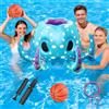 HUIKUANGEU Pallacanestro Galleggiante,Giocattoli Gonfiabili da Pallacanestro da Piscina,Canestro da Basket da Piscina,Galleggianti gonfiabili per piscina,Canestro Gonfiabile Piscina,per Gioco Nuoto Giocattolo