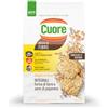 Cuore - Sfoglie Croccanti Integrali, Cotte al Forno. Confezione da 170 g, con Farina di Farro e Semi di Papavero. Ricche di Fibre.