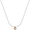 Bluespirit Collana da donna, Collezione Aurora, in Argento 925, Zirconi - P.25U210000300