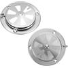 Wilsonzin 2 Pezzi Griglia Ventilazione Chiudibile Copertura Ventilazione Acciaio Inossidabile Regolabile Copertura Ventilazione per Forni Gas Griglie Vasche Barbecue Secchi Antincendio e Affumicatoi (Argento)