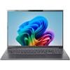 Acer Notebook Acer ASPIRE 16 AI A16-11M-X8E6 Copilot+ PC Snapdragon X1-26-100 Computer portatile 40,6 cm (16") WUXGA GB LPDDR5x-SDRAM 512 SSD Wi-Fi 7 (802.11be) Windows 11 Home Italiano Grigio [NX.JLNET.001]
