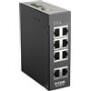 D-Link DIS-100E-8W switch di rete Non gestito L2 Fast Ethernet (10/100) Nero [DIS-100E-8W]