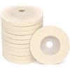 Shineboc 10pcs Disco Ruota di Lucidatura in Feltro di Lana, 100mm (4 pollici) Dischi di Lucidatura per Smerigliatrice Angolare per Metallo, Auto,Marmo,Gioielli,Mobili
