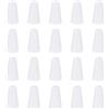 QUARKZMAN 20Pcs Pomelli Per Cordone, 19mm Nappe Per Tende Cieche Pomelli In Plastica Per Cordone Pendenti Per Tende Cieche Tapparelle Persiane, Bianco