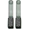 Rappenberg RC-160 Coppia di spazzole di carbone, 6,3 x 6,3 x 11 (13) mm, per esempio Black & Decker KR700CRE, KR650CRE, D77, LR1500, D409, D510