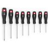 INBUS TORX® Set Cacciavite 8pz, TX6-TX30, con HybridTouch & GrayTip (INBUS® 73707)
