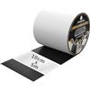 HSS Nastro butilico EPDM impermeabilizzante - scotch anti perdite adesivo 10 cm x 5 m - aderisce su PVC, legno, metallo, cemento - nastro adesivo impermeabile esterno per riparazioni