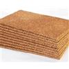 Biosughero Biocork - Pannelli di sughero biondo agglomerato dimensioni 50x100cm spessori da 1 a 8cm per cappotti interni/esterni e isolamento termoacustico di tetti/soffitti/pareti/pavimenti (1cm - conf. da 5mq)