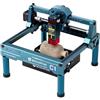 SCULPFUN Mini macchina per incisione laser C1 con mini rullo rotante laser RA, macchina per incisione laser da 3 W, incisione laser ad alta precisione 0,04 mm, plug and play, ideale per fai da te