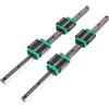 OEM Guida lineare quadrata, 2 pezzi HGR15 HGR20 + 4 pezzi HGH15CA HGH20CA HGW20CC, 1000, 2HGR20 4 HGW20CC
