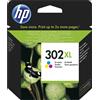HP Cartuccia d'inchiostro HP n. 302XL F6U67AE a 3 colori Confezione da 60 cartucce