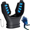 Genérico Bocchino regolatore per snorkeling, bicolore in silicone a due , accessorio per immersioni resistente all'usura, comodo ugello per immersioni, acque profonde, viaggi, imballaggio
