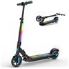 EVERCROSS MOTO Monopattino Elettrico per Bambini dai 6 ai 12 Anni | E-Scooter Pieghevole con Display LED e Luci LED Colorate | Leggero e Altezza Regolabile da 76 a 96 cm | Ruote da 6,5