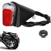 CERFFOOL Fanale Posteriore per Ducati Pro II Indicatore di avvertimento Luminoso Durevole Plastica Luce Stop con Dado Ricambi Accessori per Scooter Elettrico
