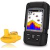 POOIQX Finder di Pesce Portatile Wireless 45m / 147feet Sonar profondità Impermeabile fishfinder Oceano Fiume Lago,Versatilità per Tutte Le Stagioni