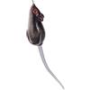 ROMISBABA Esca Artificiale Topwater Mouse Simulazione 4,5cm 10,5g | Nero, Plastico, Corpo a Forma di Topo, Pesca in Acqua Dolce e Salata, Gancio con Ardiglione