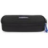 Eastpak Astuccio ovale singolo — Astuccio per cancelleria organizzato con scomparti interni e tasca con cerniera, 5 x 22 x 9 cm - Kontrast Black Blue