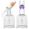 ROSALIND Primer Disidratato Smalto Semipermanente Unghie, 2 Pezzi Nail Prep Set 11ml Nail Primer Dehydrator Smalto Unghie, Soak-Off UV LED per Manucure