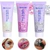 Miioto Glitter Corpo Gel, Glitter Corpo e Capelli, Brillantini Corpo,Glitter Make Up, Brillantini Adesivi per Viso, Glitter Gel per Viso, Unghie, Occhi,Labbra,Capelli,Corpo,Feste in Maschera, 3 Colori