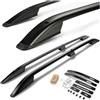 CHROMEMASTER | Barre da Tetto, Rail Tetto Compatibile con Citroen Nemo 2008-2015; Sono Utilizzate per il Montaggio di Portapacchi, Box da Tetto o Portabiciclette | Costruzione in Alluminio