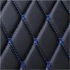 Generico Tappetino Per Auto Per Ford Per Kuga 2013-2018 2019-2023 Accessori Interni In Pelle Artificiale Tappeti Per Auto(Nero Blu,2013-2018)