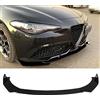 NAIRE Spoiler Anteriore per Auto per Alfa Romeo Giulia 2017-2021,Paraurti Anteriore Splitter Labbro Inferiore Accessorio Modificato