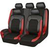 MMHGFIR Auto Set Coprisedili, per Ford Puma Puma ST 2000-2024 5 Posti Fodere Anteriori E Posteriori Copri Sedili Impermeabili Antisudore Protezioni Accessori,B