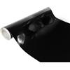 DecoMeister Pellicola Adesiva Auto 100x1000 cm - Vinile Wrapping Termoformabile Anti-Bolle e AntiGraffio - Film Protettivo UV per Carrozzeria, Bici, Arredamento - Interno ed Esterno - Nero Lucido