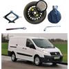 D'ANGELO 1988 Kit Ruotino di Scorta 16 compatibile con Fiat Scudo M1/N1 con Cric, Chiave e Sacca