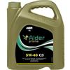 Generico Olio Motore Alder 5w40 -ACEA C3 -API SN/CF -MB 229.52-PORSCH A40 -GM DEXOS 2 - RN 0700/0710 -FORD WWS-M2C-917A -BM LONG LIFE 04-VW 502.00/505.00/505.01.Per Diesel e Benzina 5Litri
