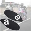 DFFMQSJ Compatibile con Aprilia RS660 TUONO660 20-21 Universale Moto Laterale Serbatoio Pad Paraserbatoio Adesivi Adesivi Antiscivolo Gas Ginocchio Grip Trazione Pad per Uomo Donna, Nero, 2 Pezzi