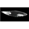 Ggwqfuh Auto Paralume Trasparente Per Ford Per Fiesta 2009-2012 Copertura Faro Anteriore Guscio Faro Maschera Trasparente(Right)