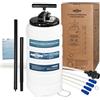 FIRSTINFO TOOLS FIT YOUR NEEDS FIRSTINFO A1106H | 15L Manuale | Pompa Estrattore Olio Liquido | Pompa Aspirazione Olio | per Auto, Moto, Motori