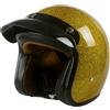 EBAYIN Casco Moto Jet Retrò DOT ECE Certificato Uomo Donna 3/4 Casco Scooter Vintage Pilota Scooter