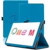 Envibe Custodia per Wacom One M 13.3 Pollici, Cover Tablet Wacom One M, Copertura Protettiva Pieghevole con Supporto per Matita e Cinturino da Polso, Protezione Completa. (Azzurro)