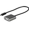 Startech.com Adattatore USB C VGA - Convertitore video/Dongle USB Type-C (modalità DP Alt) a monitor/display VGA 1080p - Compatibile TB3 - Cavo da 30 cm - Versione aggiornata di CDP2VGA (CDP2VGAEC)
