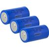 vhbw 3x pila cilindrica al litio ER26500 (Size C) - Batterie primarie (8500mAh, 3,6V, Li-SOCl2)