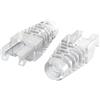 LINKUP - RJ45 Boots for Cat6 Cat5e Ethernet Snagless Connector | Designed for Snagless plug | 50 pcs