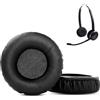 ACCOUTA Cuscinetti auricolari di ricambio Compatibile con Jabra PRO 9400 PRO 900 Cuffia Cuscinetti per cuffie con Premium Pelle proteica e Schiuma Memory