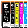 Druckerparadies Confezione da 5 cartucce compatibili con Epson 33XL per stampanti Epson XP-540 XP-530 XP-7100 XP-645 XP-640 XP-635 XP-630 XP-900 XP-830
