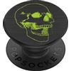 PopSockets PopGrip - Supporto e Impugnatura per Telefoni Cellulari e Tablet con Un Top Intercambiabile - Lenticular Skull
