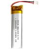 ELLENNE - BATTERIA LIPO DIY 801350-3,7V DC 500mAh CONNETTORI 2P-PH - PROTEZIONE SOVRACCARICO, SCARICAMENTO ECCESSIVO E CORTOCIRCUITO
