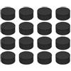 QUARKZMAN 16 Pezzi Supporti Isolamento Monofacciali Per Altoparlanti, 30mmx15mm Base Antiscivolo In Schiuma Assorbimento Urto Piedistallo Amplificatore Supporto Per Altoparlanti, Nero