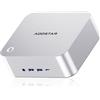 AOOSTAR MACO Mini PC Ryzen 7 PRO 8845HS(fino a 5,1GHz) Barebone Mini Desktop Computer Senza RAM Senza M.2 SSD, Micro PC da gioco OCuLink/2xUSB4/2x2,5G LAN/4K Quad-Display/impronte digitali sblocco