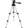 Holibanna Treppiede Supporto per in Tablet Regolabile Alluminio Lega Abs Nero Staffa Stabile e Selfie e Viaggi per Fotografia e Video