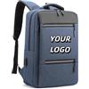 Honghuang Personalizza Il Tuo Logo Zaino Business per Laptop Borsa Da Viaggio Di Grande Capacità con Spallacci Regolabili per Scuola e Viaggi All'Aperto Color2,42X30X12CM