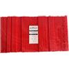 Effizon - Cannucce di carta rosse | 500 pezzi | Biodegradabili, senza plastica, ecologiche e sostenibili | Cannucce per bevande fredde e calde 6x210mm